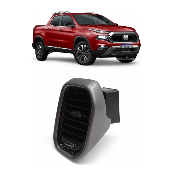 Difusor Ar Esquerdo Fiat Toro 2022 2023 2024 Original Mopar