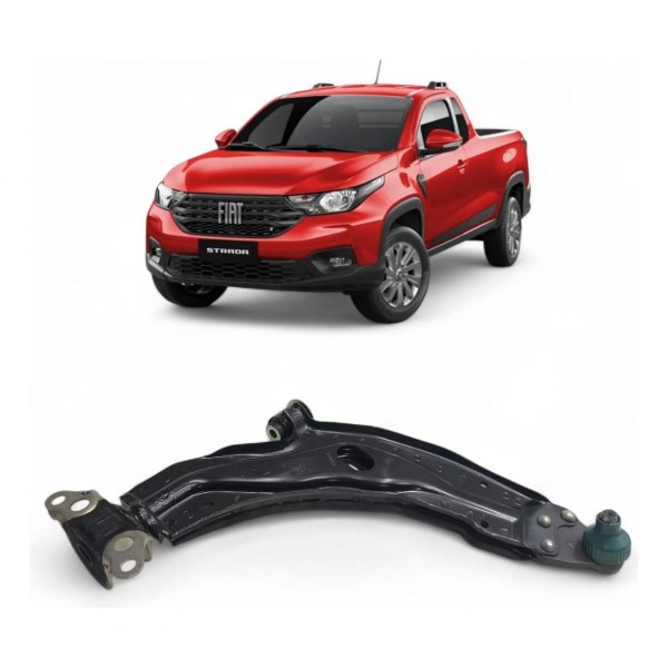 Bandeja Dianteira Direita Fiat Nova Strada 2021 A 2024