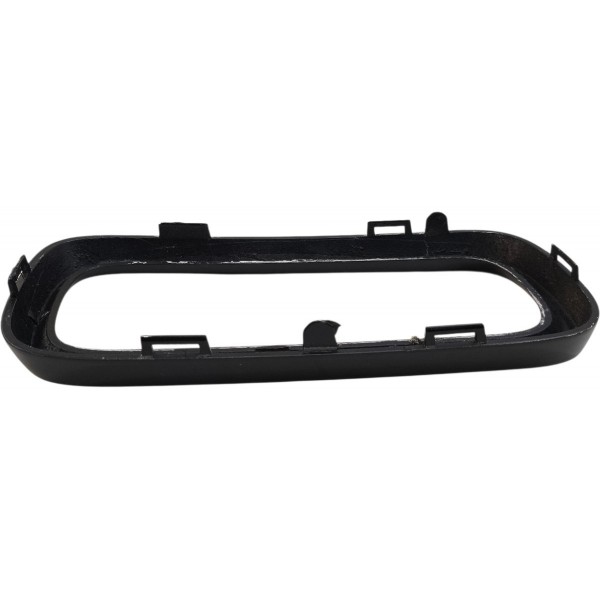 Moldura Grade Dianteiro Renegade 2015 A 2020 Black Piano Black Piano Brilhante