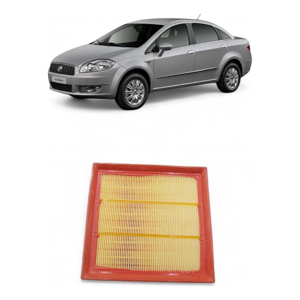 Filtro Ar Motor Fiat Linea 2009 2010 2011 2012 2013 2014