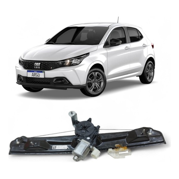 Maquina Vidro Dianteira Direita Fiat Argo  2022 2023 A 2025