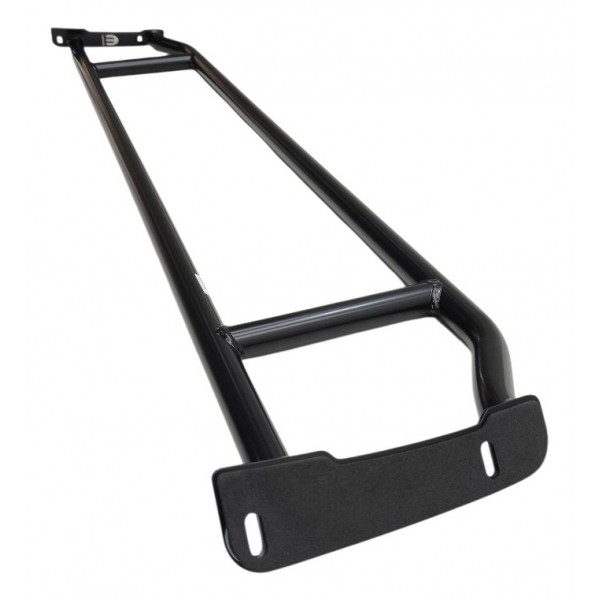 Grade Protetor Vigia Vidro Traseira Fiat Toro 2016 A 2024 Preto