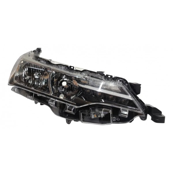 Farol Direito Toyota Corolla 2018 2019 Mascara Negra Led Direito/passageiro