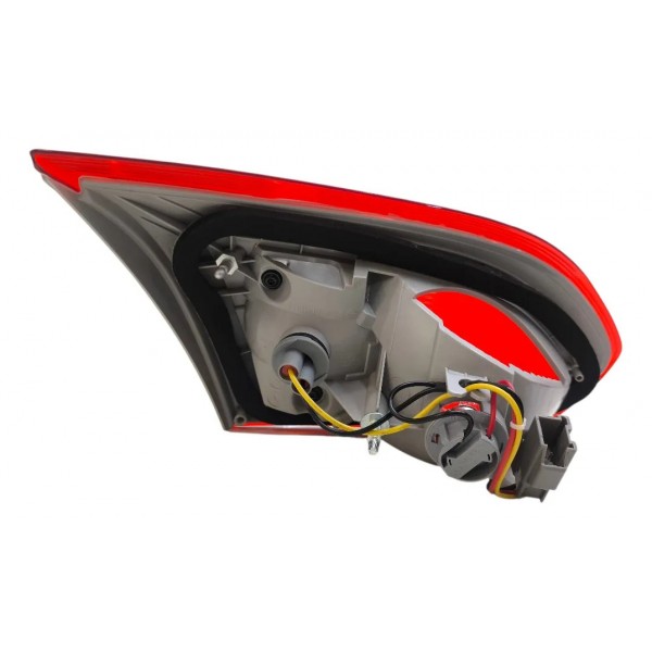 Lanterna Direita Tampa Traseira Focus Sedan 2016 2017 2018 Direito/passageiro Vermelho