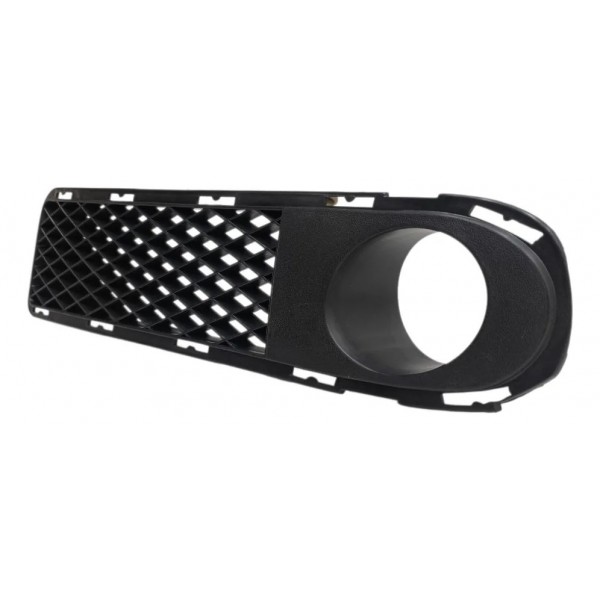 Grade Moldura Milha Esquerda Gol G3 1999 2000 2001 2002 Preto Esquerdo