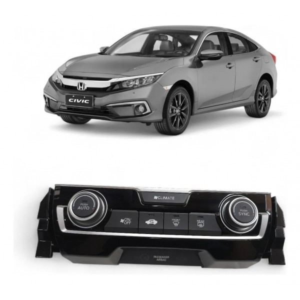 Comando Ar Condicionado Honda Civic G10 2017 2018 A 2021