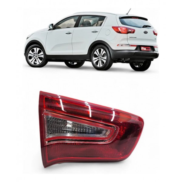 Lanterna Tampa Traseira Esquerda Sportage 2011 2012 A 2014 Esquerdo/motorista Vermelho