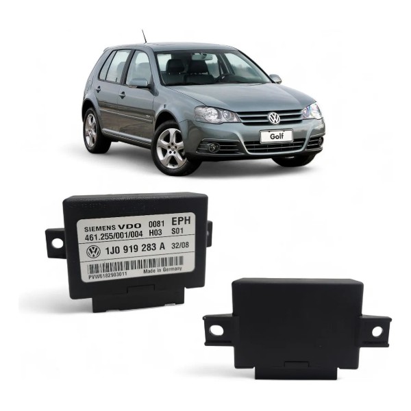 Módulo Sensor Estacionamento Vw Golf Sportline 2007 A 2014 Preto
