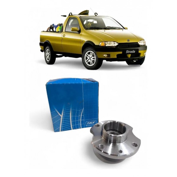 Cubo Roda Traseira Fiat Strada 1.4 1.6 2000 2001 A 2015 Skf