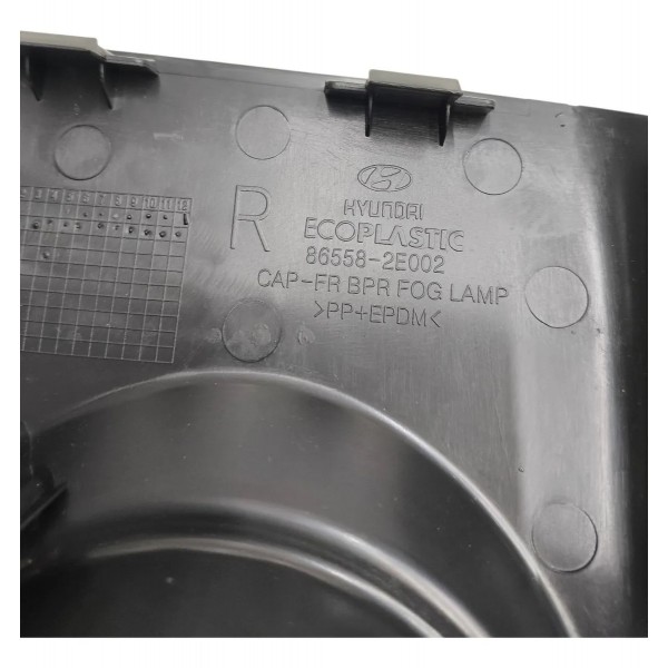 Moldura Farol Milha Direito Tucson 2005 2006 2007 A 2015 Preto Direito