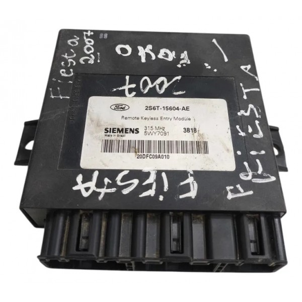 Módulo Conforto Vídro Alarme Ford Fiesta Ecosport 2003 2013