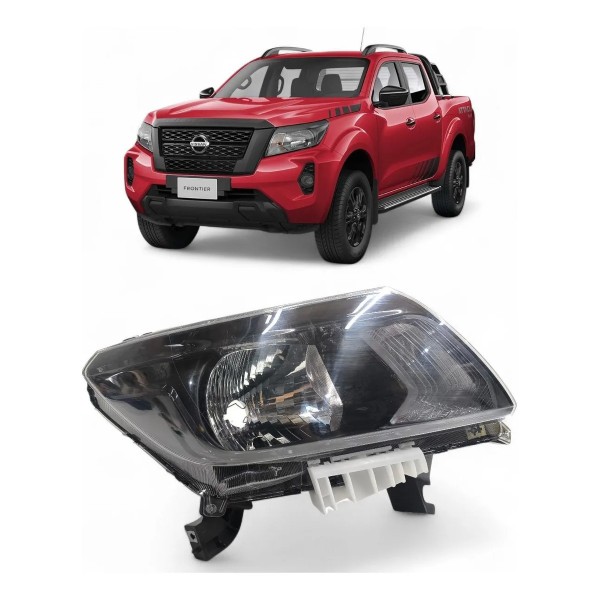 Farol Direito Nissan Frontier Elétrico 2017 2018 2019 A 2021 Direito/passageiro