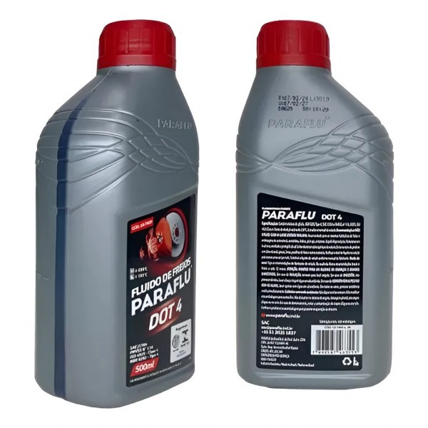 Óleo Fluido De Freio / Embreagem Dot 4 Paraflu 500ml Paraflu