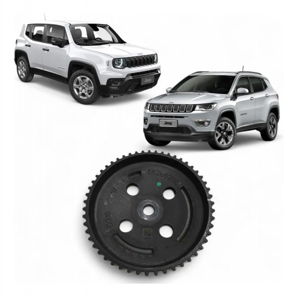 Polia Dentada Comando Renegade Compass 2.0 Diesel 2015 2024