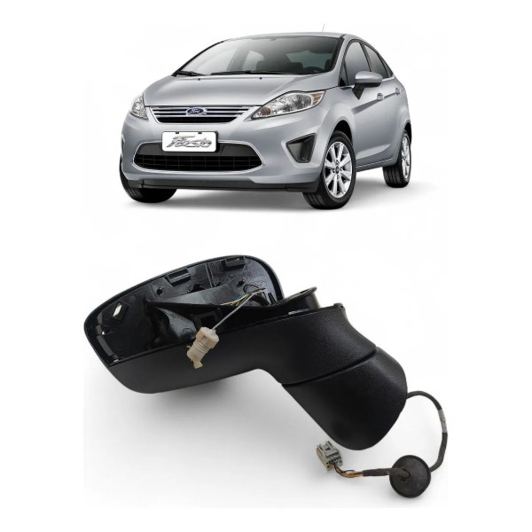 Espelho Retrovisor Direito Ford New Fiesta 2011 2012 A 2016