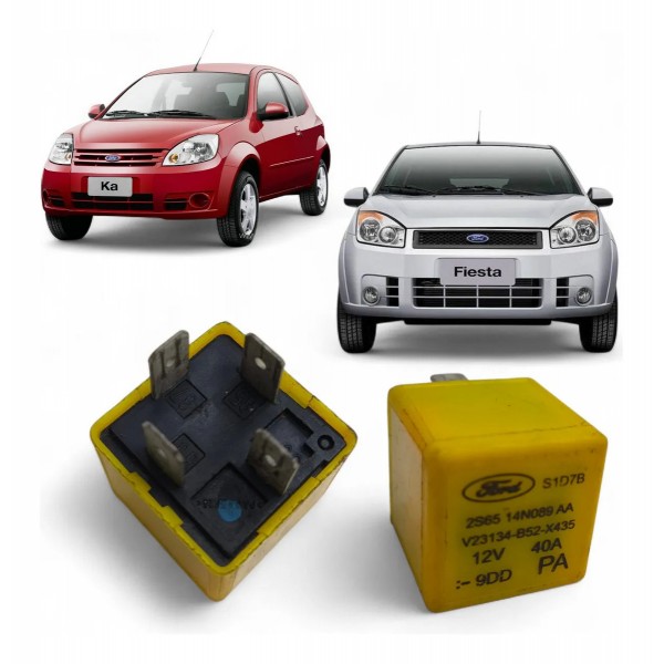 Relé Temporizador Ignição Ford Fiesta Ka 2008 2009 A 2012