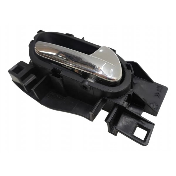 Maçaneta Interna Porta Direita Citroen C3 2013 A 2019 Preto Dianteira/traseira