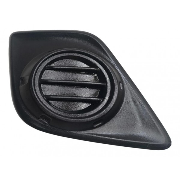 Grade Farol Milha Esquerda Toyota Hilux 2016 2017 2019 Preto Esquerdo
