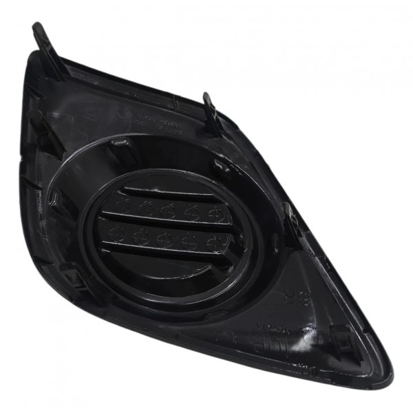 Grade Moldura Milha Direita Toyota Hilux 2016 2017 2018 Preto Direito