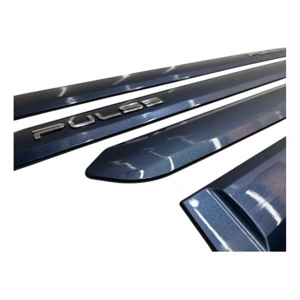 Kit Friso Porta Fiat Pulse 2021 2022 2023 2024 Azul Metálico Azul