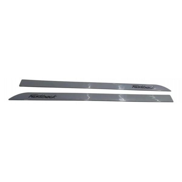 Kit Friso Dianteiro Fiat Fastback 2022 2023 2024 Cinza Cinza