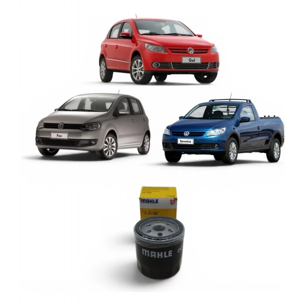Filtro Óleo Motor Vw Gol Saveiro Fox Voyage G2 G3 G4 G5 G6