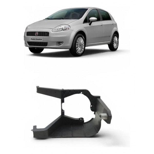 Suporte Milha Direito Fiat Punto 2008 2009 2010 2011 2012 Preto Direito