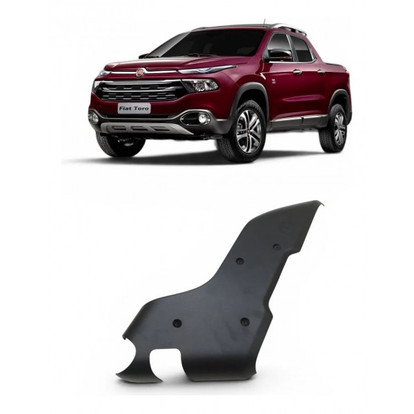 Acabamento Interno Direito Santo Antônio Fiat 2016 A 2020 Preto