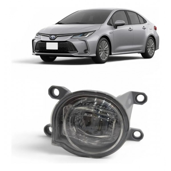 Farol Milha Esquerdo Toyota Corolla 2020 2021 2022 2023 2024 Cristal