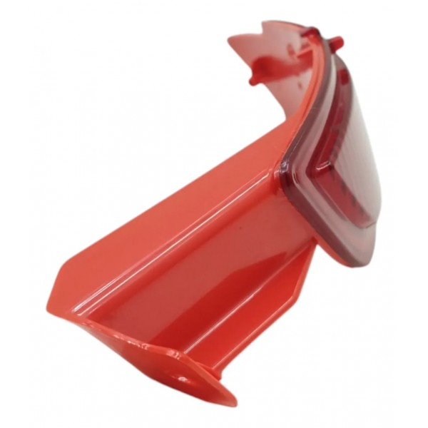 Refletor Parachoque Traseira Esquerda New Fiesta 2013 A 2015 Vermelho
