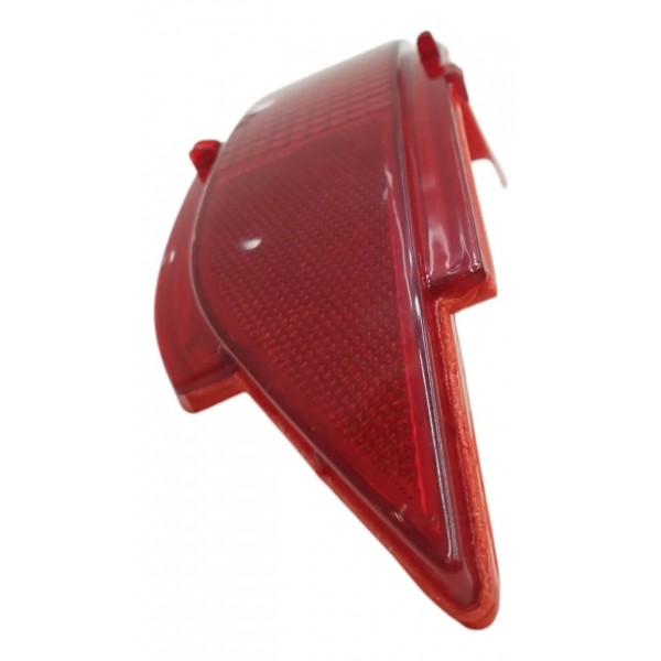 Refletor Parachoque Traseira Esquerda New Fiesta 2013 A 2015 Vermelho