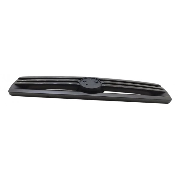 Grade Parachoque Dianteira Fiat Fiorino Uno 2006 2007 A 2013 Preto Brilhante