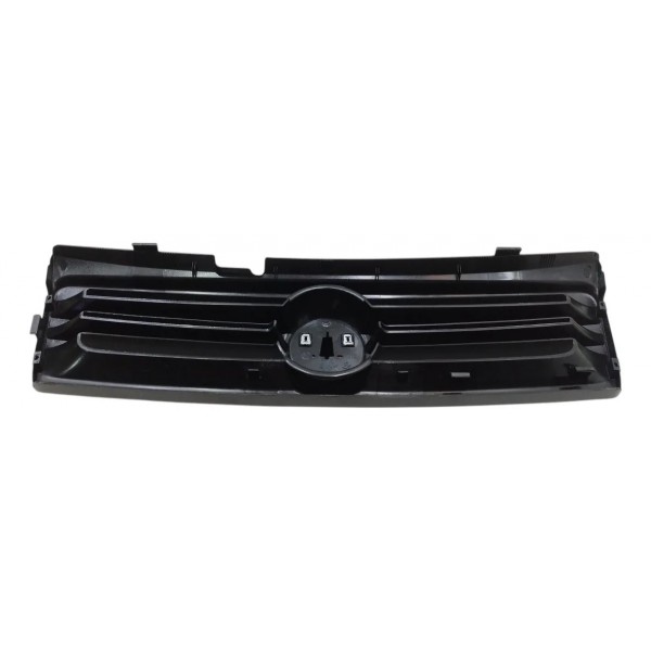 Grade Parachoque Dianteira Fiat Fiorino Uno 2006 2007 A 2013 Preto Brilhante