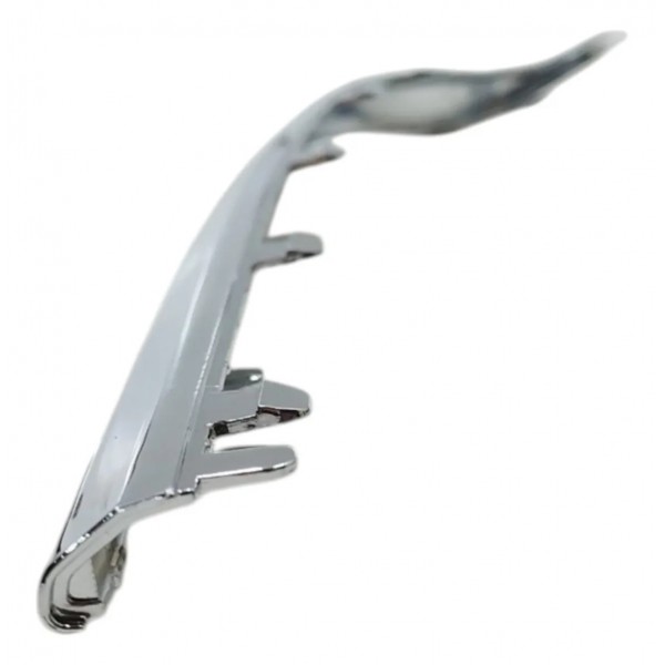 Friso Inferior Grade Dianteira Fiat Toro 2022 2023 2024 Cromado Brilhante
