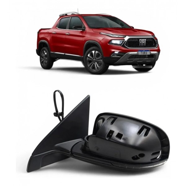 Espelho Retrovisor Esquerdo Fiat Toro 2016 2017 2018 A 2024