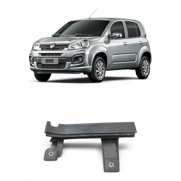 Guia Vidro Dianteiro Direito Fiat Uno Vivace 2013 A 2020 Preto