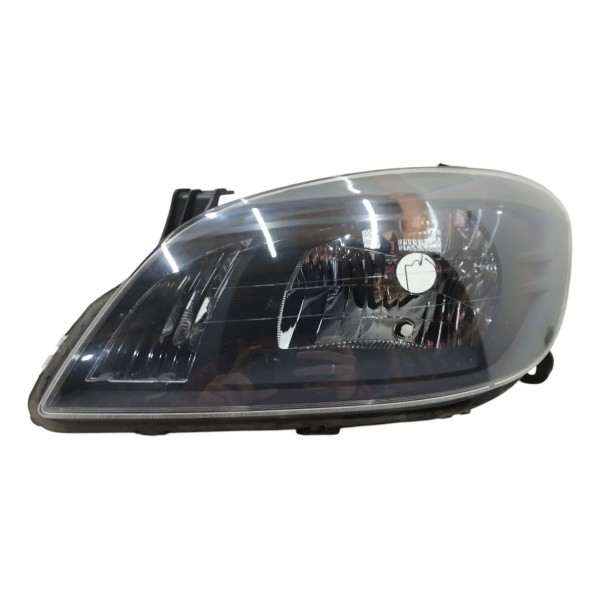 Farol Esquerdo Máscara Negra Gm Celta Prisma 2007 A 2014 Esquerdo/motorista