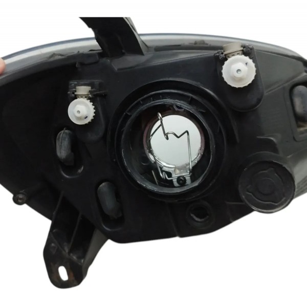 Farol Esquerdo Máscara Negra Gm Celta Prisma 2007 A 2014 Esquerdo/motorista