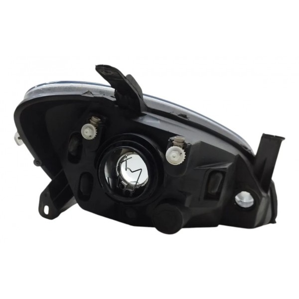 Farol Esquerdo Máscara Negra Gm Celta Prisma 2007 A 2014 Esquerdo/motorista