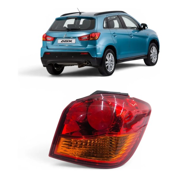Lanterna Direita Canto Mitsubishi Asx 2012 2013 2014 Led Direito/passageiro