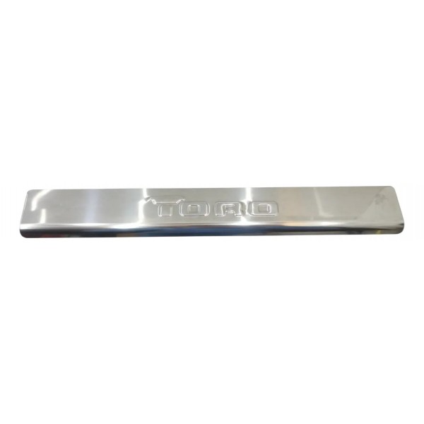 Soleira Porta Fiat Toro Aço Inox Prata