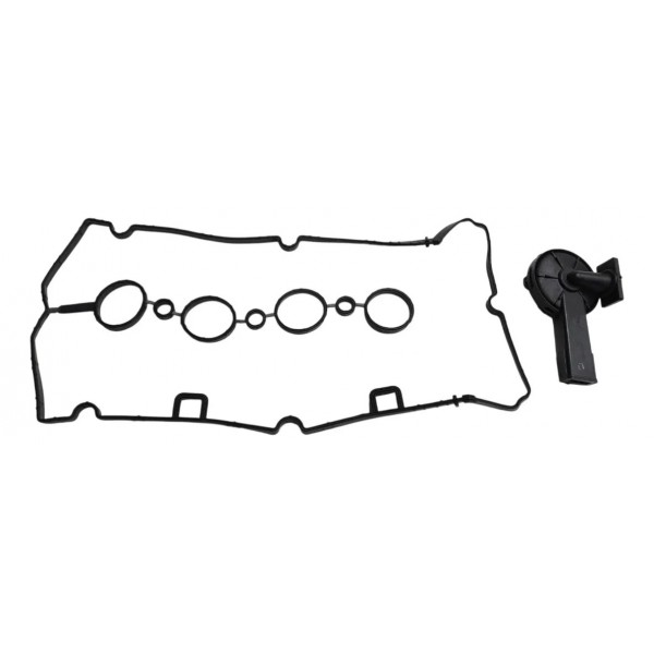 Kit Diafragma Junta Tampa Válvula Chevrolet Cruze 2012/2016 Preto
