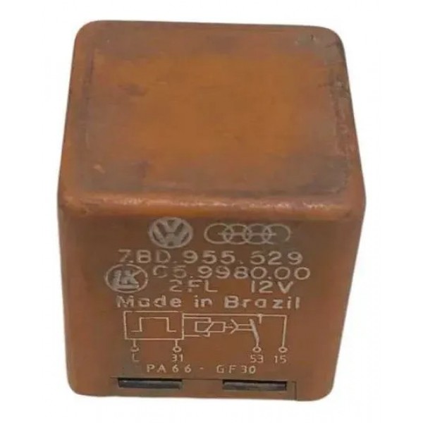 Rele Temporizador Limpador Traseiro Vw Gol G2 G3 1998 A 2006