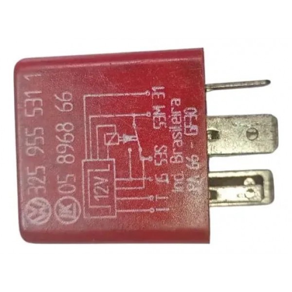 Rele Limpador Parabrisa Vw Gol Saveiro Parati 1.6 6 Pinos