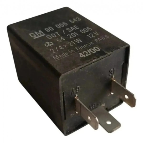 Rele Seta Pisca Alerta 3 Pinos Chevrolet Astra Vectra Corsa Preto
