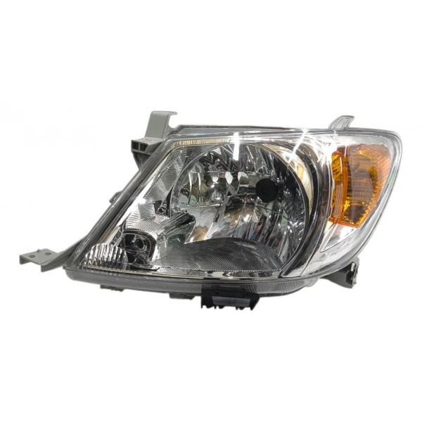 Farol Esquerdo Toyota Hilux 2005 2006 2007 2008 Ambar Esquerdo/motorista
