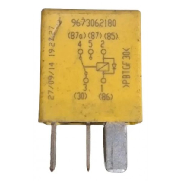 Rele Auxiliar Peugeot 208 Citroen C3 5 Pinos 12v