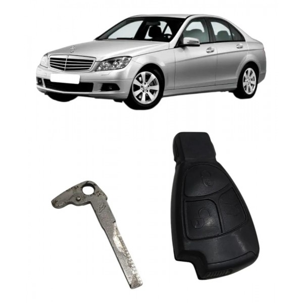 Chave Mercedes Benz C180 C200 C320 Original Completa