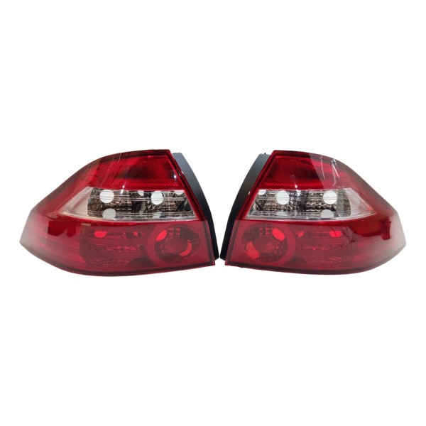 Par Lanterna Traseira Prisma Cristal 2007 2008 2009 A 2012 Vermelho