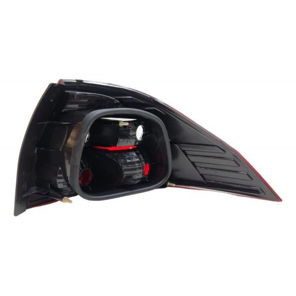 Par Lanterna Traseira Prisma Cristal 2007 2008 2009 A 2012 Vermelho